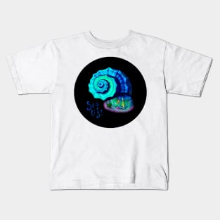 Sea life shell Kids T-Shirt